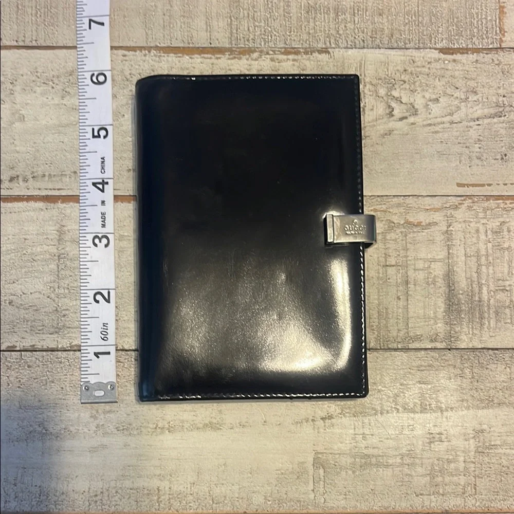 Gucci Black Notebook and Journal Holder